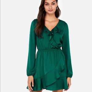 Ruffle Elastic Waist Dress